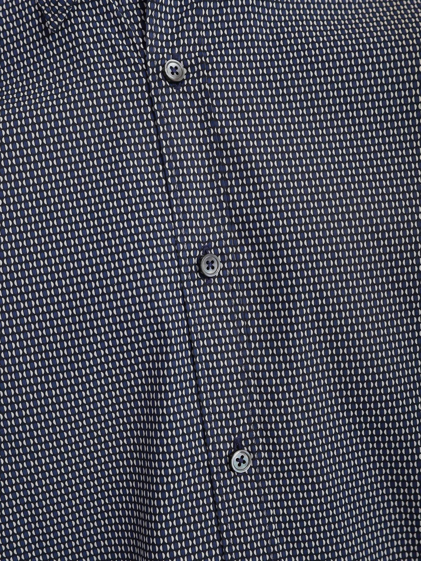 Рубашка повседневная Zegna модель SH10756_Синій Фото