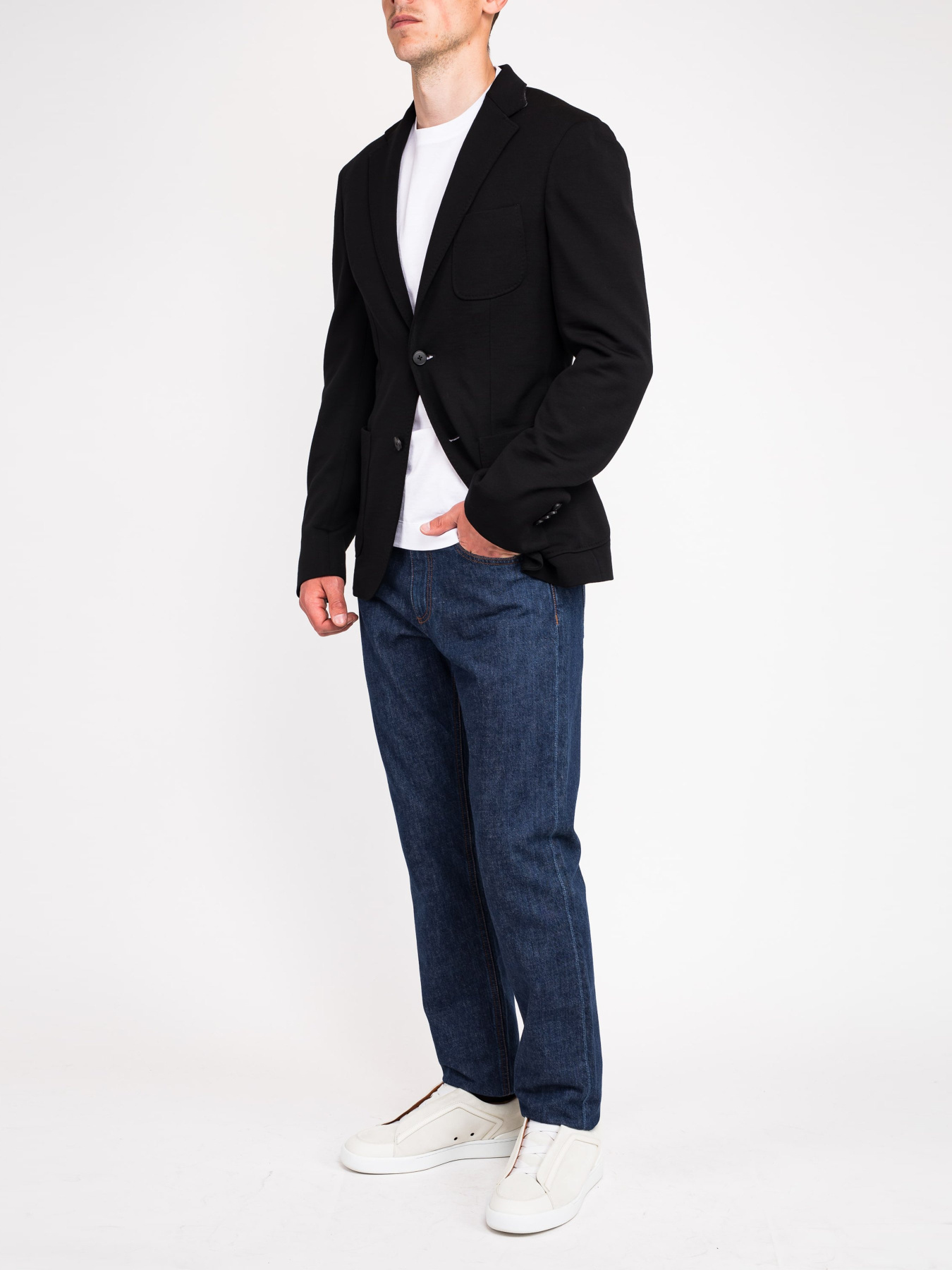 Пиджак Zegna модель JC311632_Чорний Фото