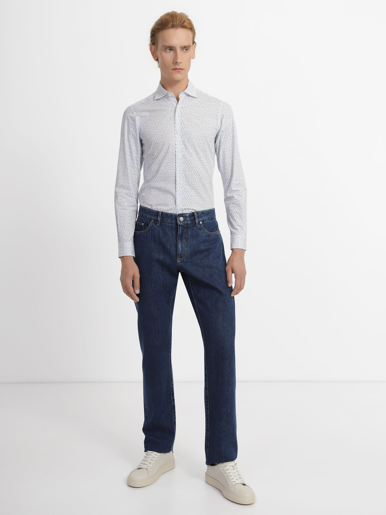 Рубашка Zegna модель SH124_Синій Фото