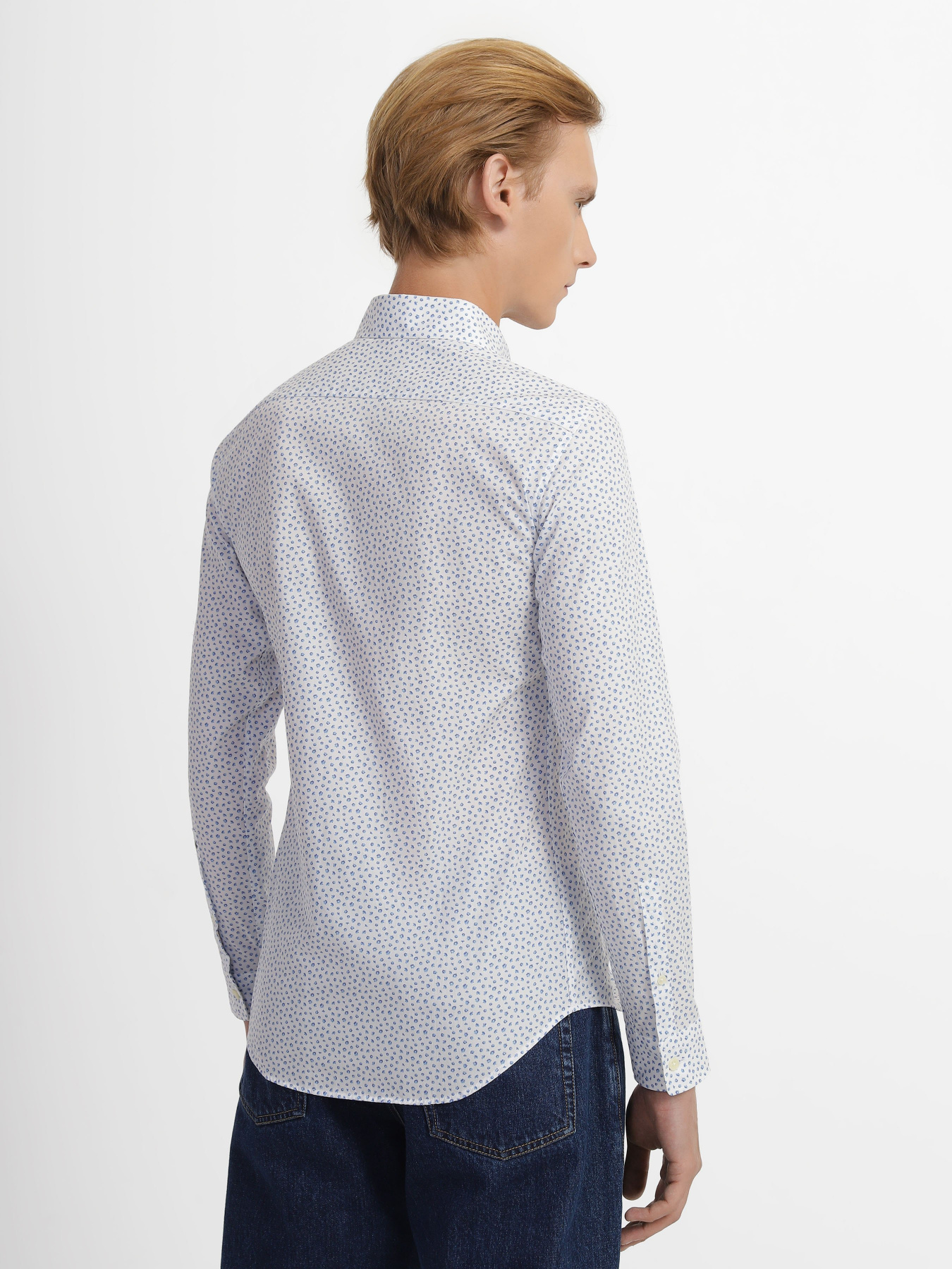 Рубашка Zegna модель SH124_Синій Фото