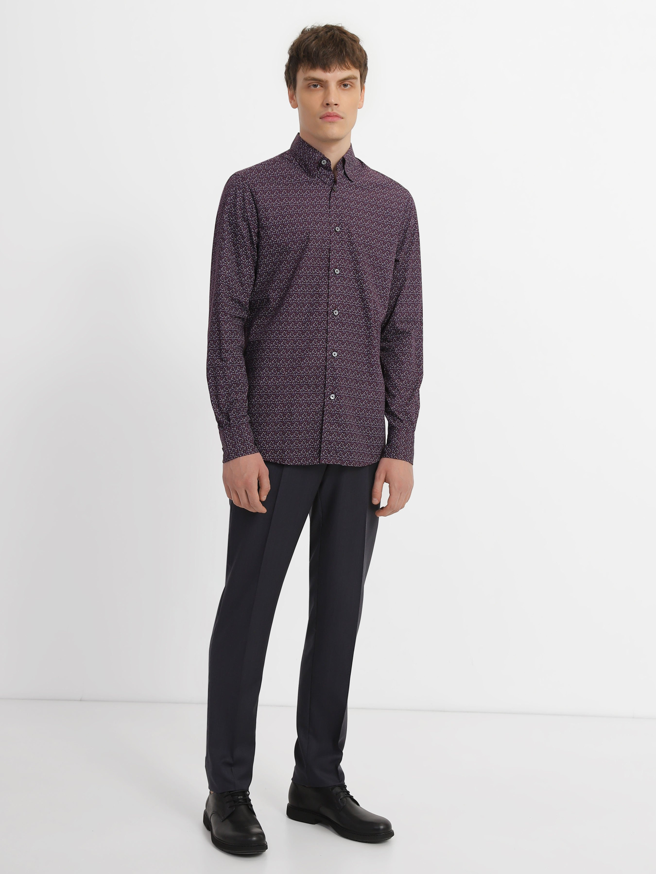 Рубашка Zegna модель SH305728_Синій Фото