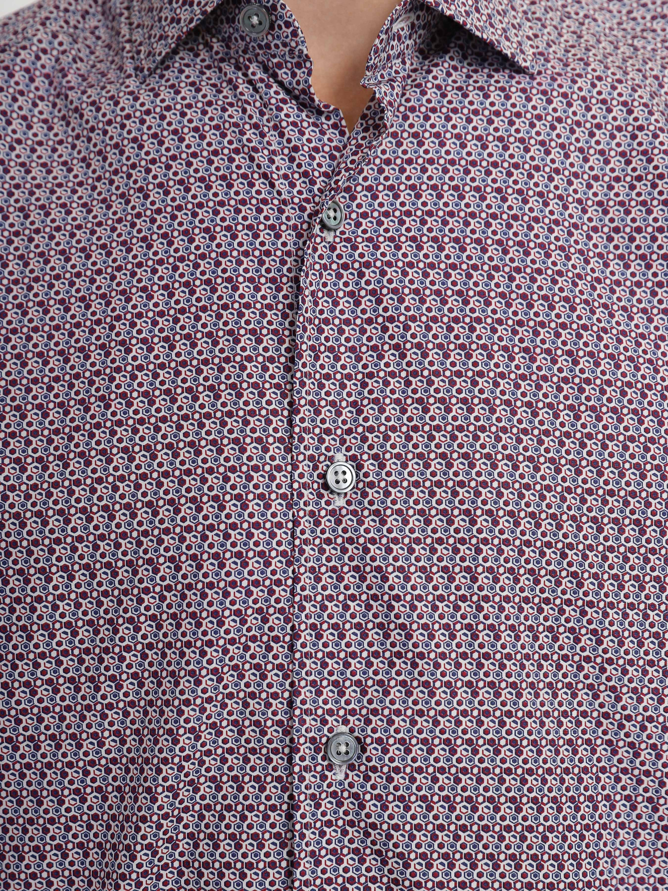 Рубашка повседневная Zegna модель SH305729_Бежевий Фото