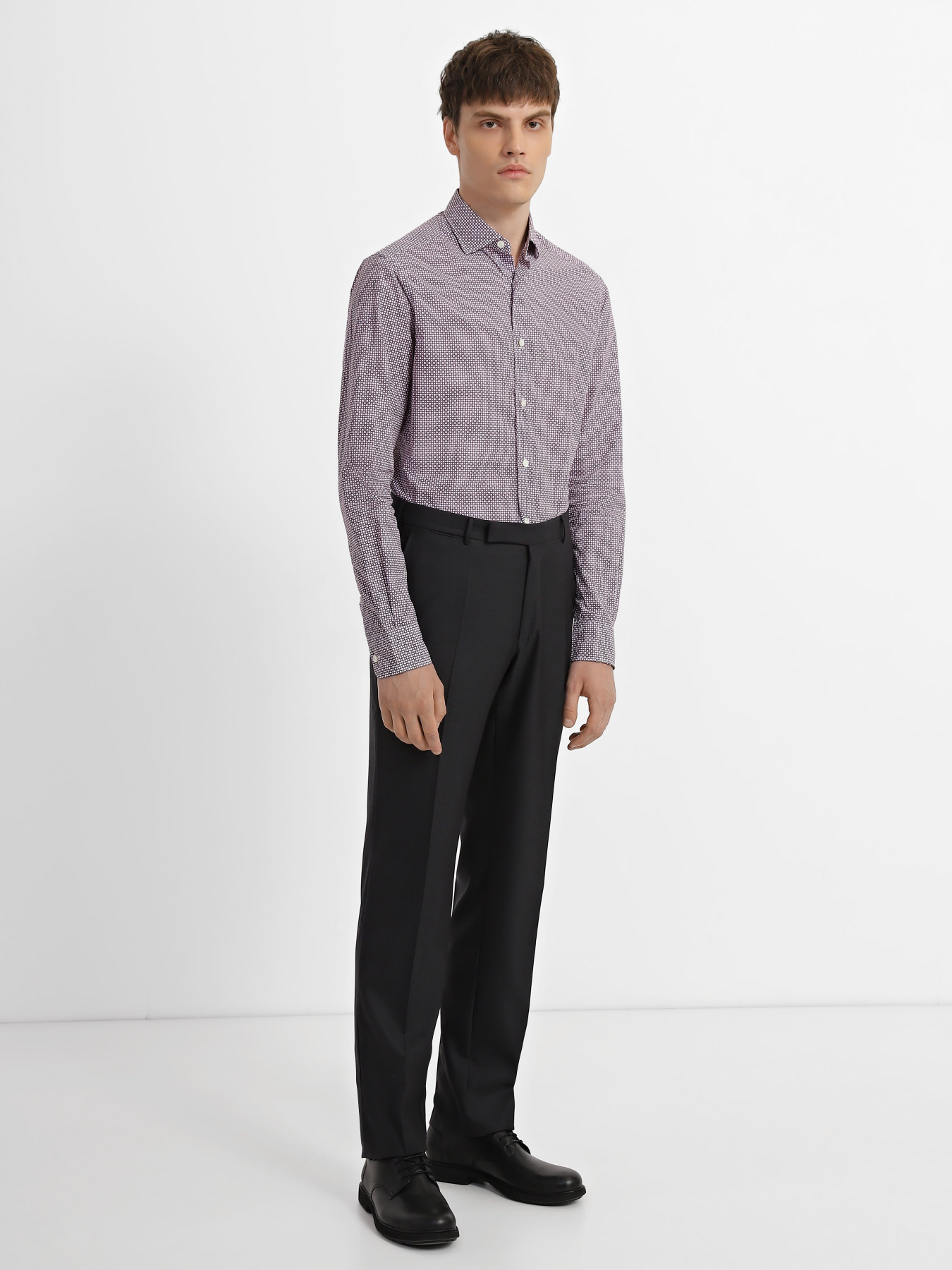 Рубашка Zegna модель SH305731_Фіолетовий Фото