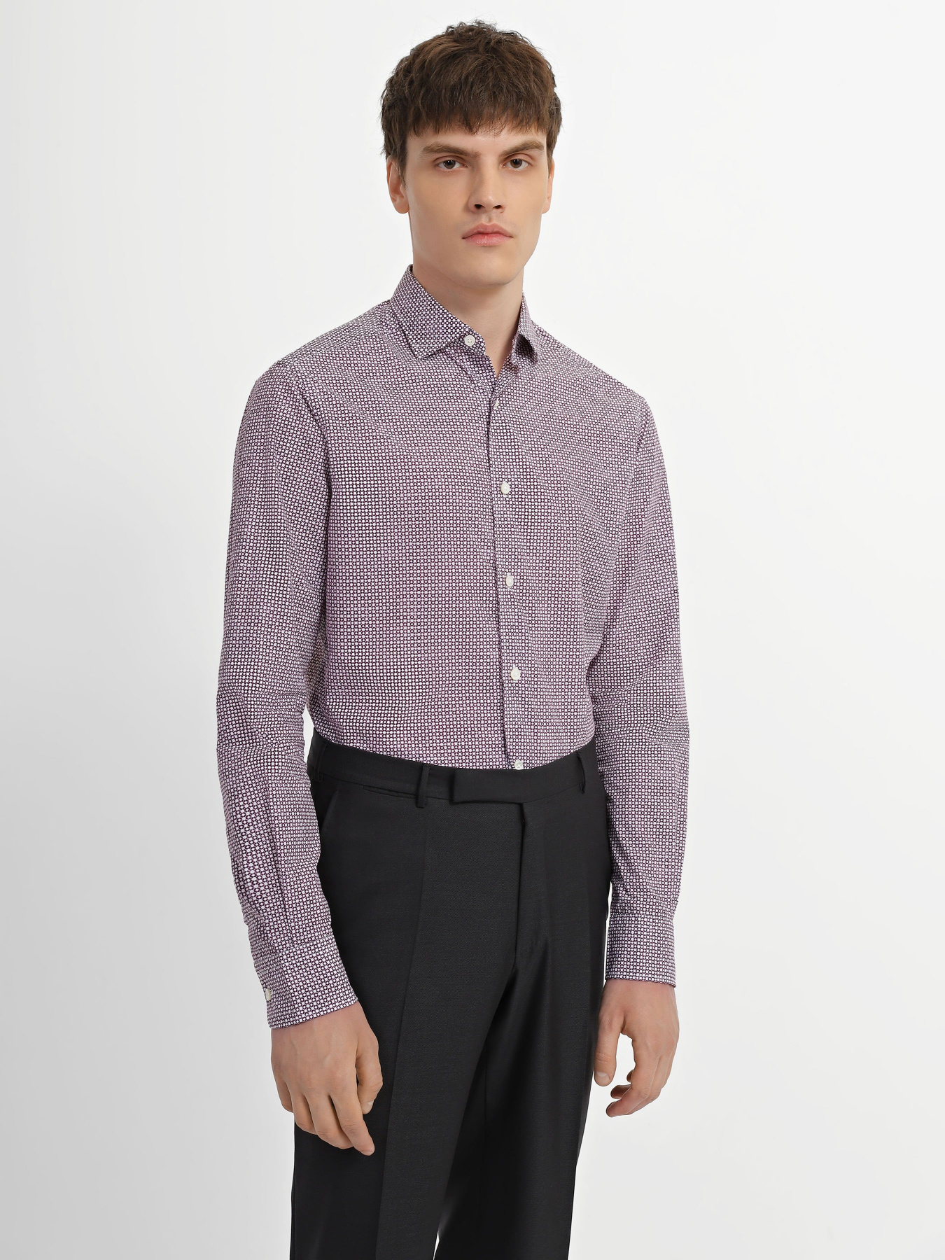 Рубашка Zegna модель SH305731_Фіолетовий Фото