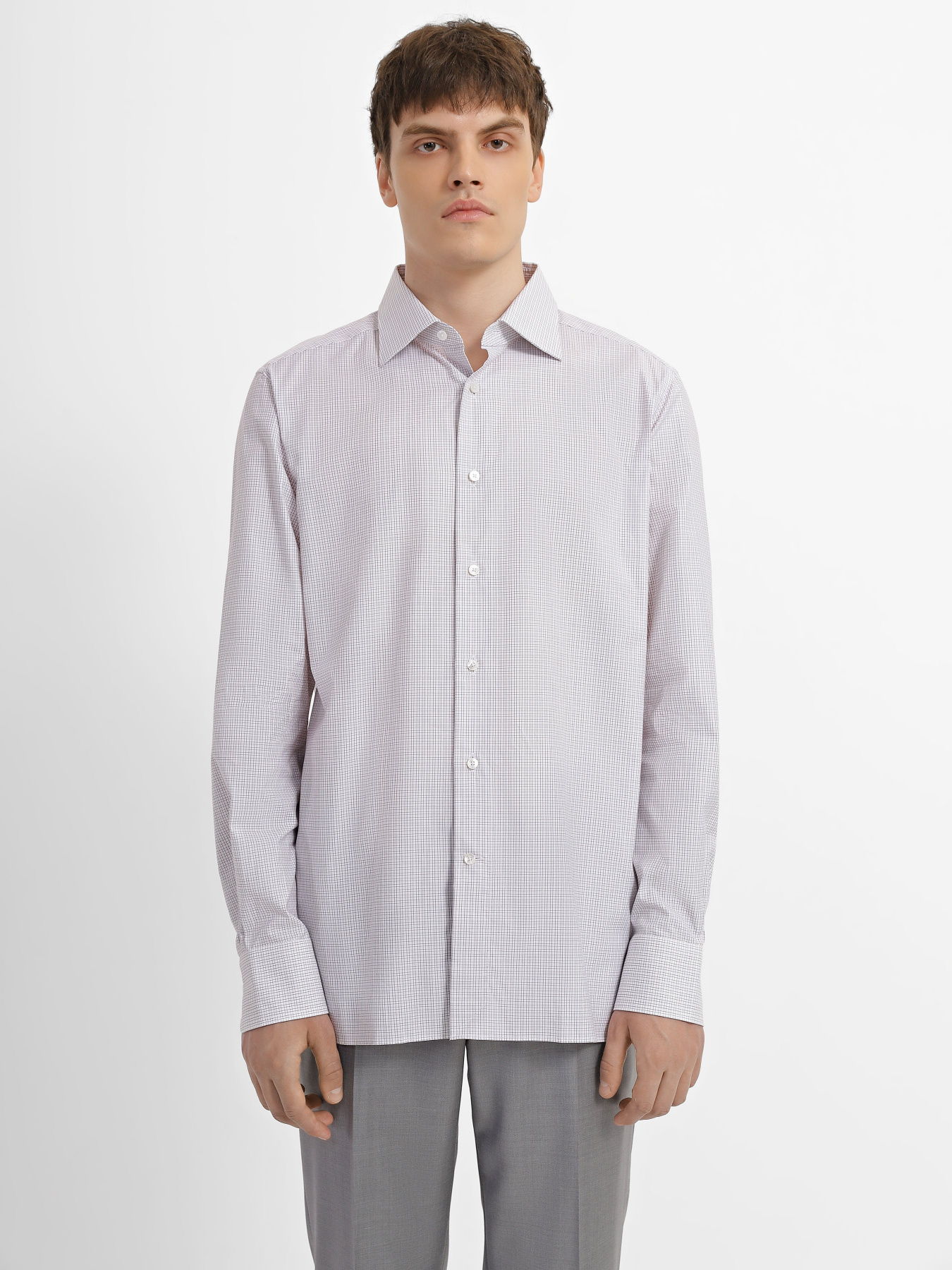 Сорочка Zegna модель SH305734_Рожевий Фото