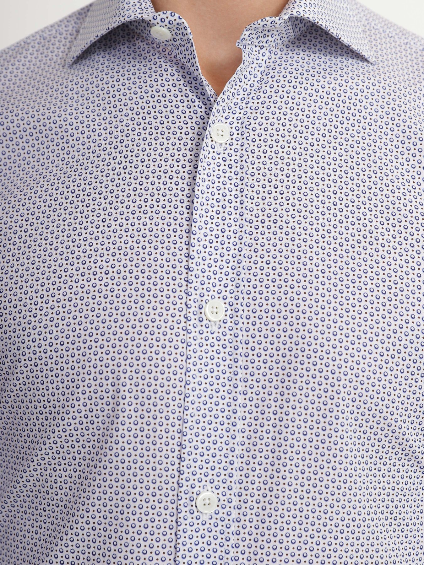 Рубашка повседневная Zegna модель SH305762_Білий Фото