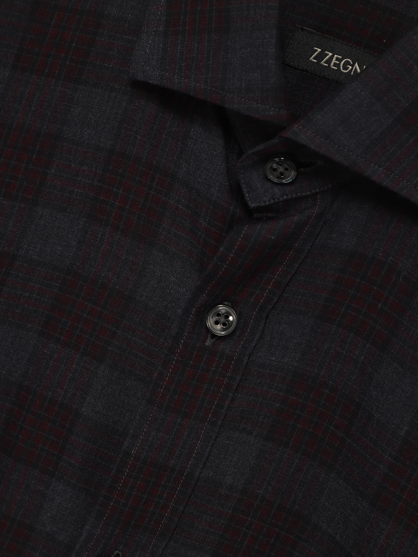 Рубашка Zegna модель SH307126_Сірий Фото