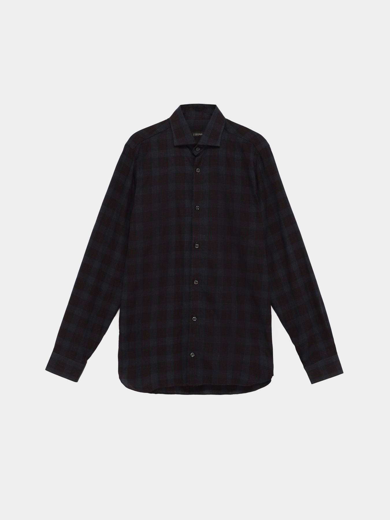 Рубашка Zegna модель SH307126_Сірий Фото