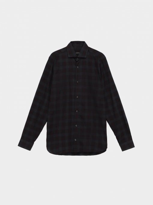 Рубашка Zegna модель SH307126_Сірий Фото