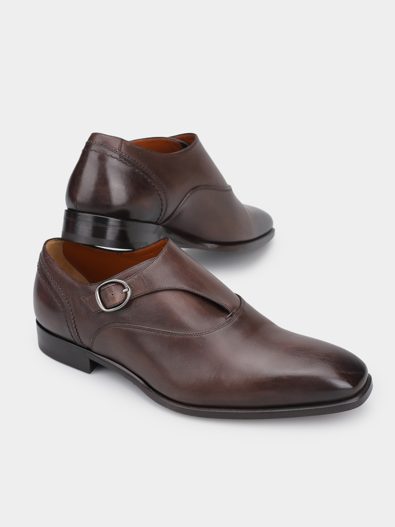 Монки Zegna модель FT309298_Коричневий Фото