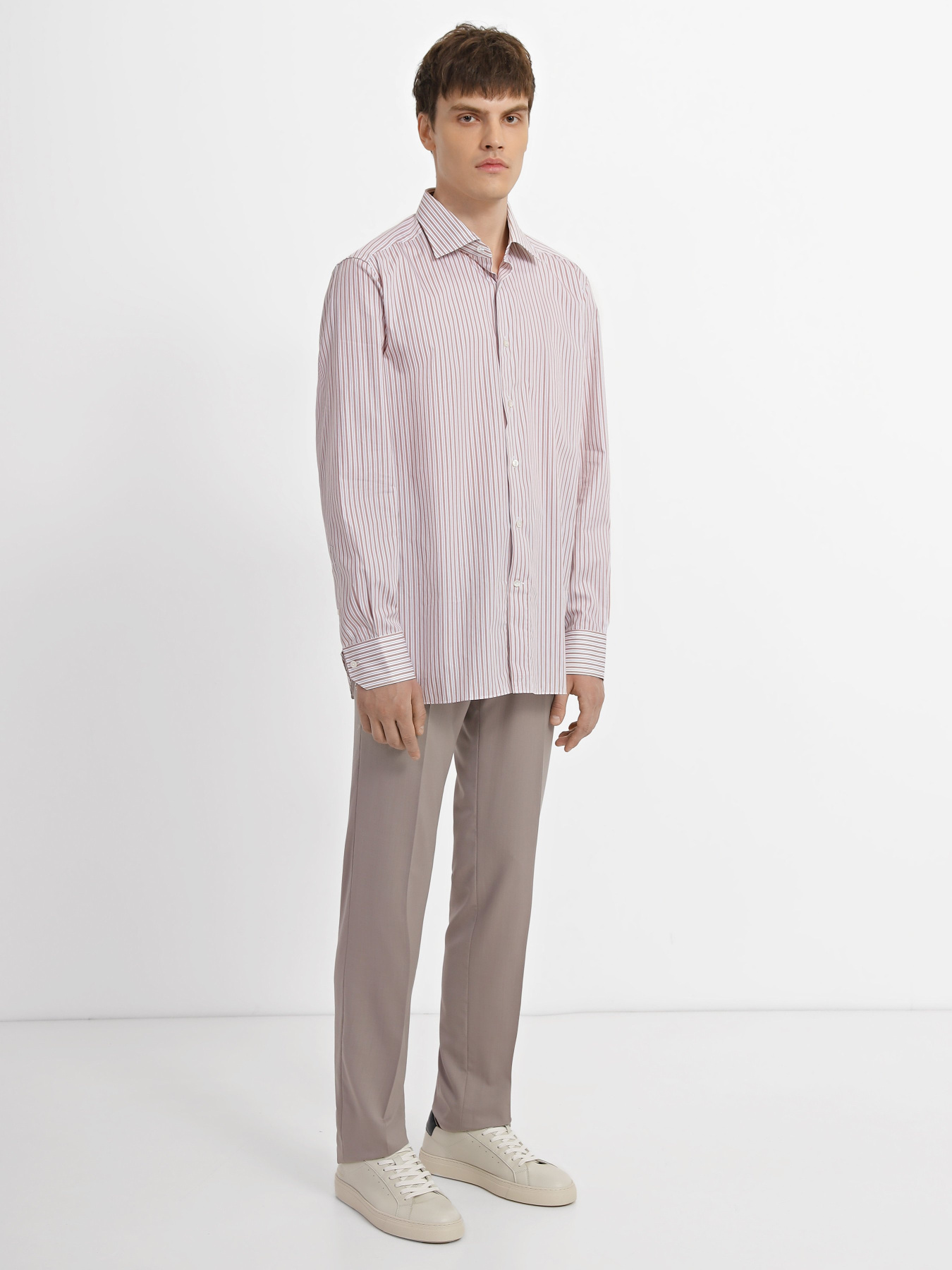 Сорочка повсякденна Zegna модель SH308531_Червоний Сорочка повсякденна Zegna модель SH308531_Червоний Фото