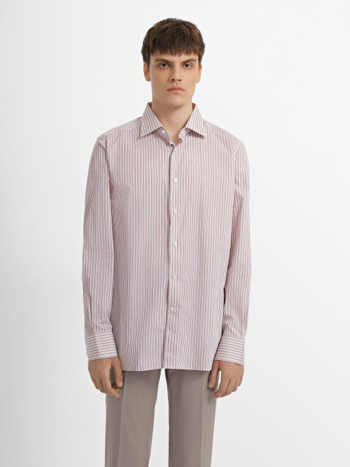 Рубашка повседневная Zegna модель SH308531_Червоний Фото