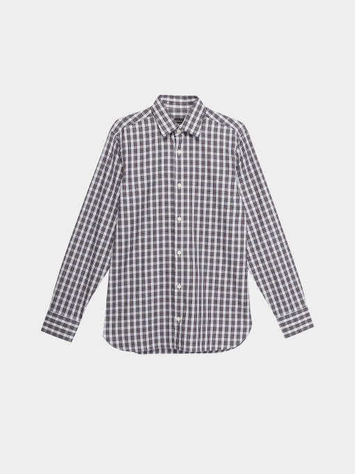 Рубашка повседневная Zegna модель SH308873_Коричневий Фото