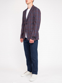 Пиджак Zegna модель JC312299_Коричневий Фото