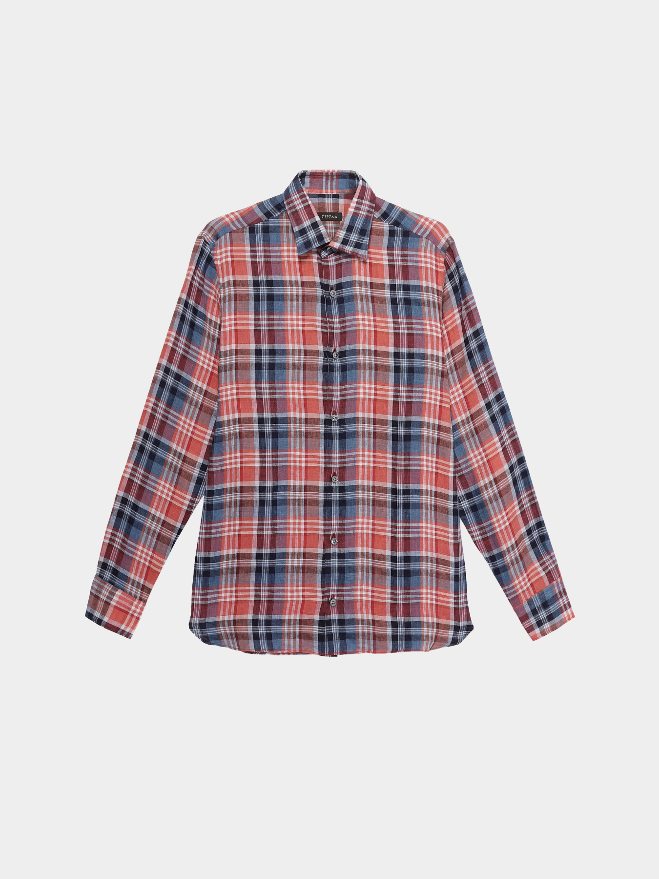 Рубашка повседневная Zegna модель SH309131_Помаранчевий Фото