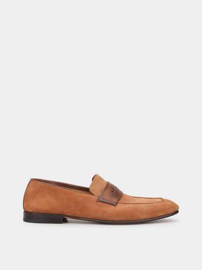 Мокасини Zegna модель FT308857_Коричневий - фото