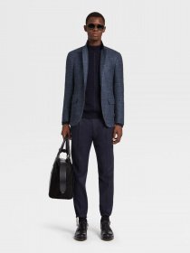 Пиджак Zegna модель JC313082_Синій Фото