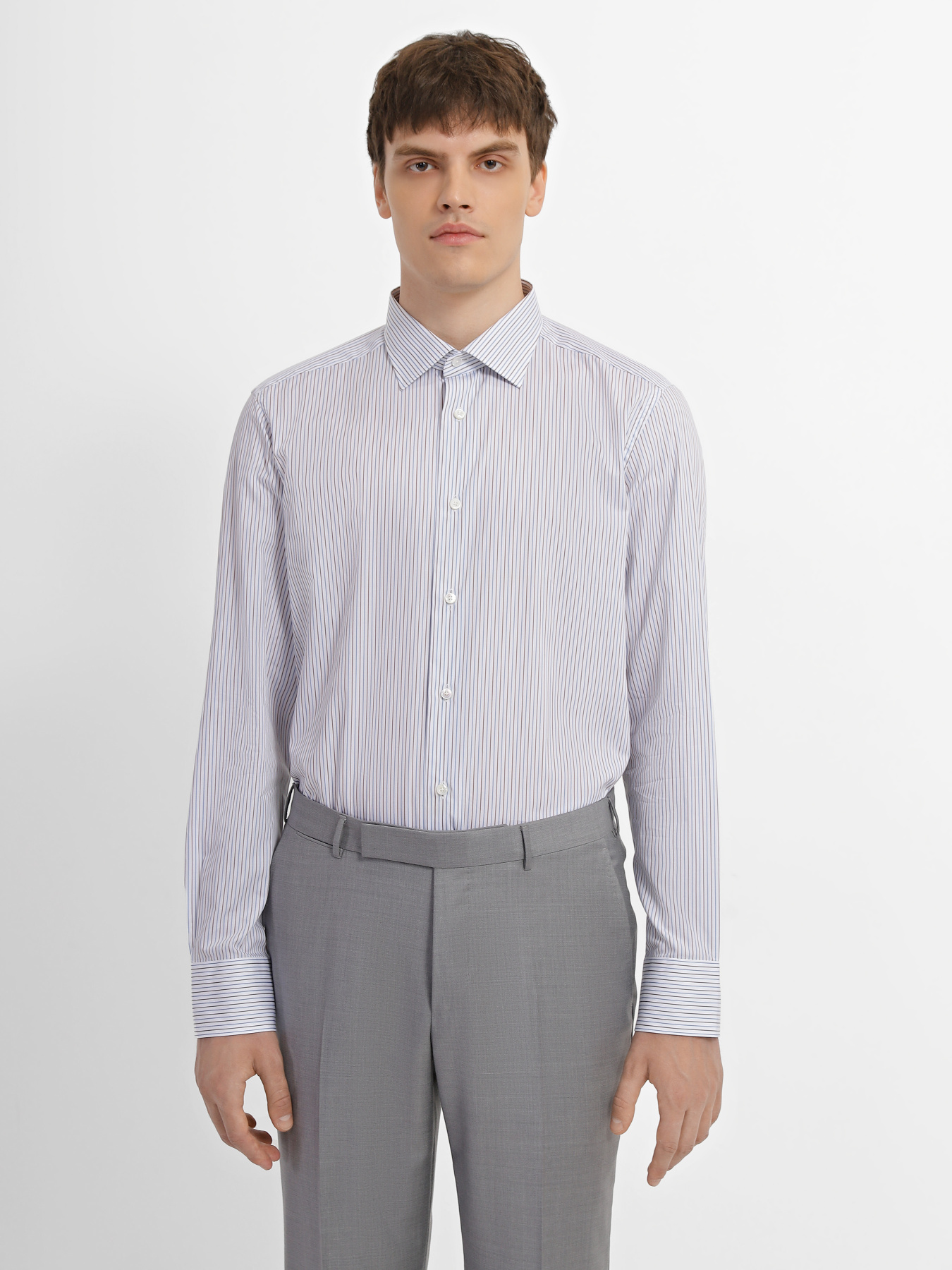 Сорочка Zegna модель SH309493_Блакитний Фото