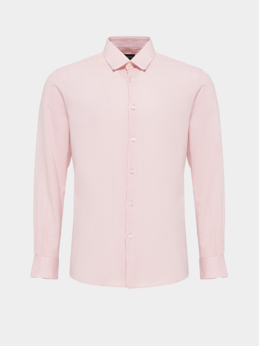 Рубашка повседневная Zegna модель SH310327_Рожевий Фото