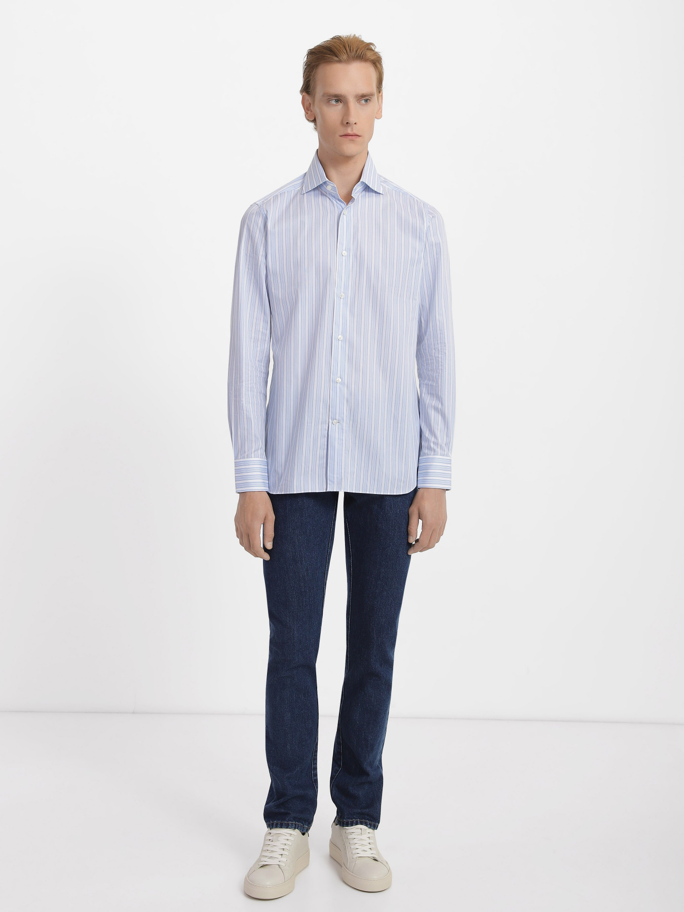 Рубашка Zegna модель SH310746_Рожевий Фото