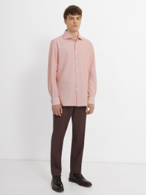 Рубашка Zegna модель SH310934_Помаранчевий Фото