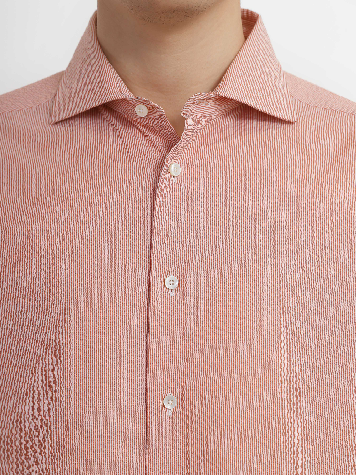 Сорочка повсякденна Zegna модель SH310934_Помаранчевий Фото