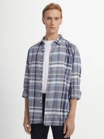 Рубашка Zegna модель SH312198_Синій Фото