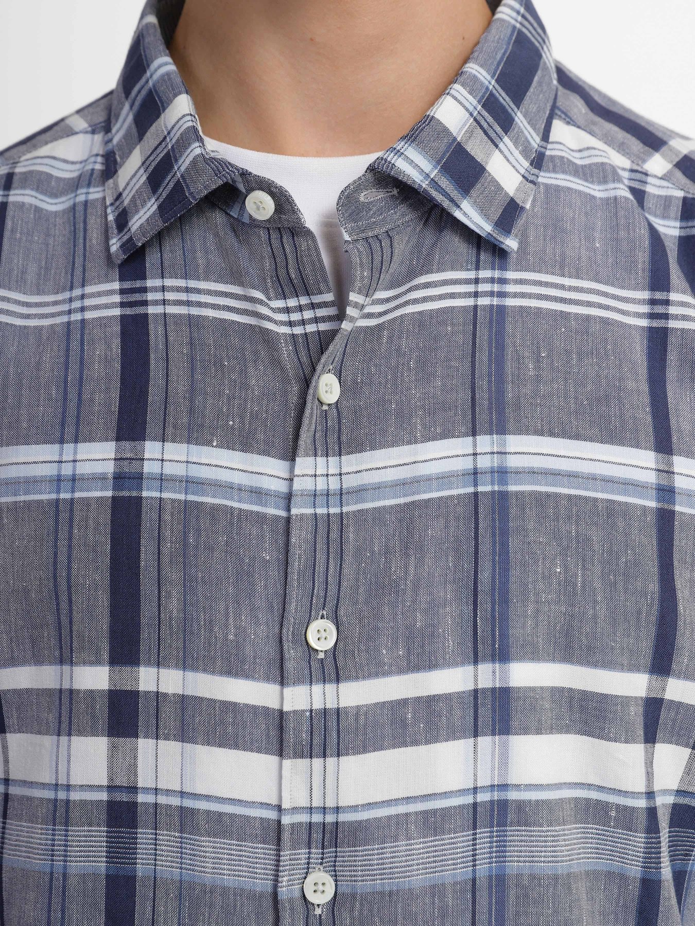 Сорочка повсякденна Zegna модель SH312198_Синій Фото