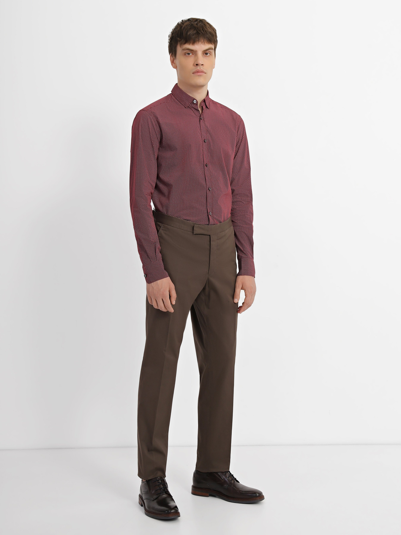 Рубашка Zegna модель SH39_Червоний Фото