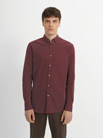 Сорочка повсякденна Zegna модель SH39_Червоний Фото