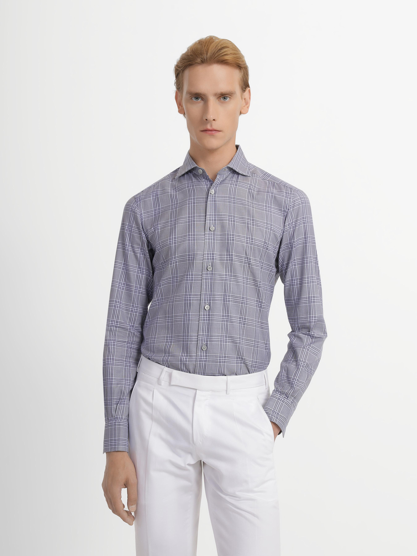 Сорочка повсякденна Zegna модель SH4485_0 Фото