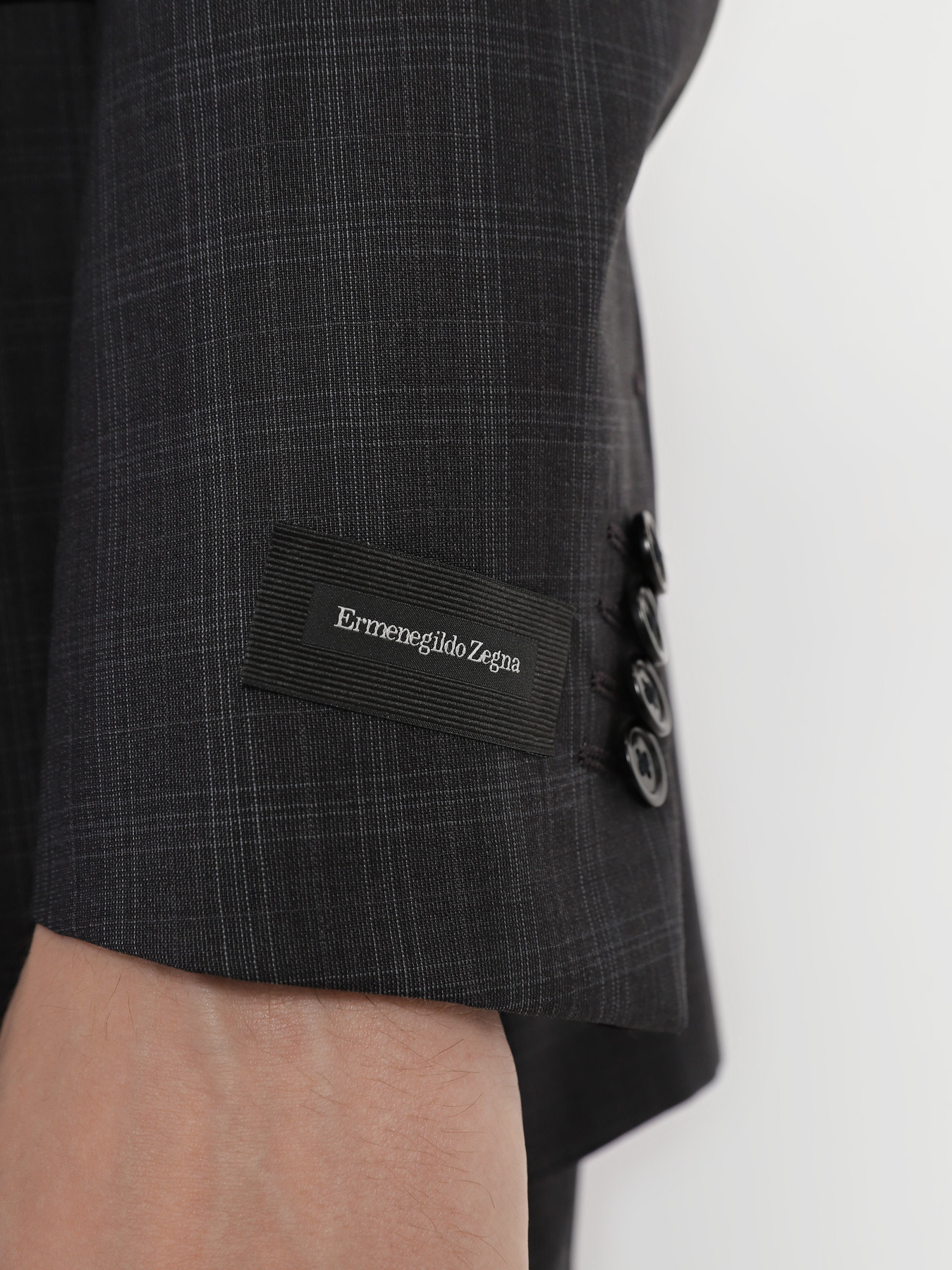 Діловий костюм Zegna модель ST308526_Сірий Фото