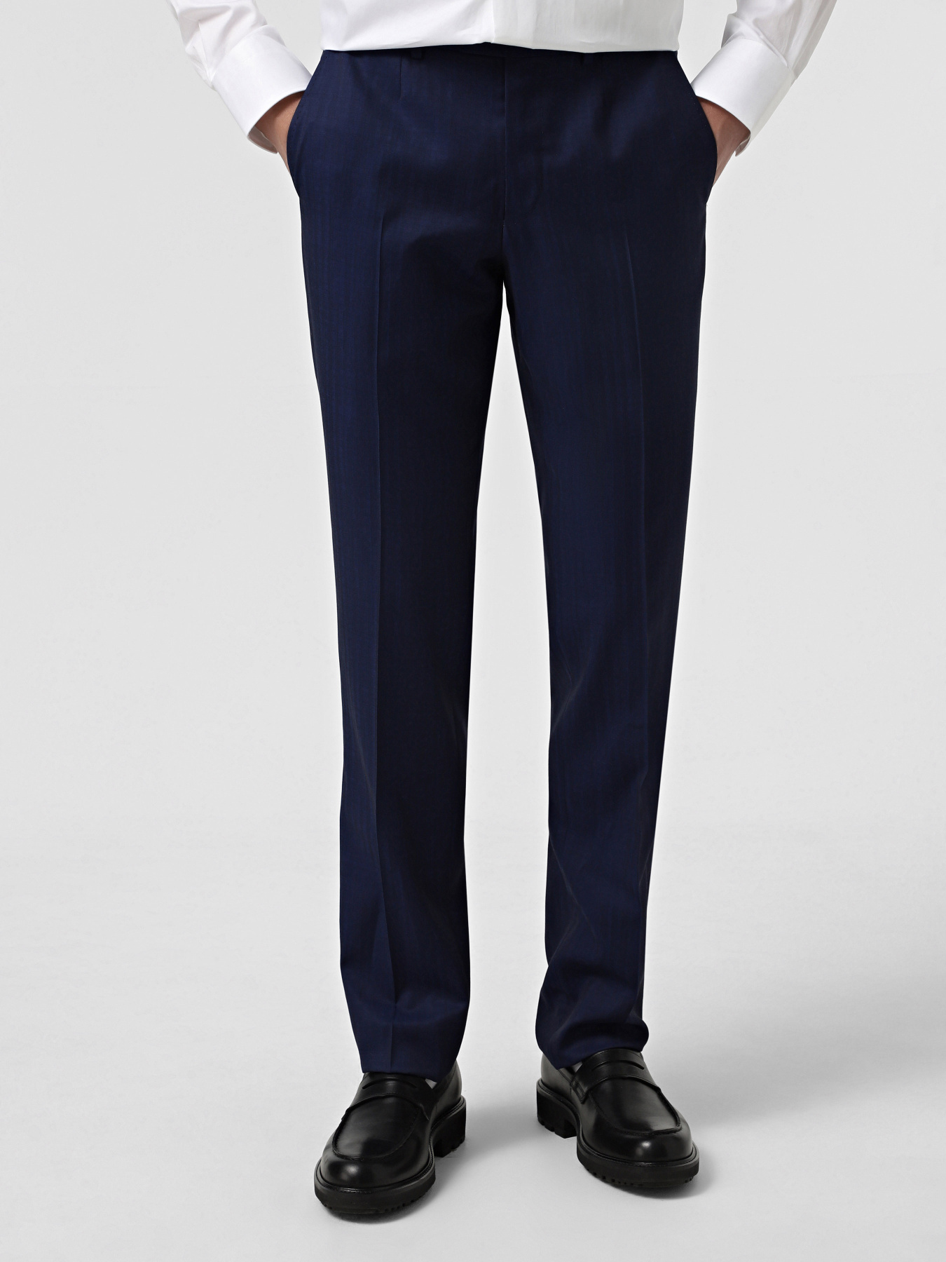 Діловий костюм Zegna модель ST308533_Синій Фото