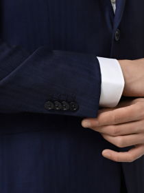 Діловий костюм Zegna модель ST308533_Синій Фото