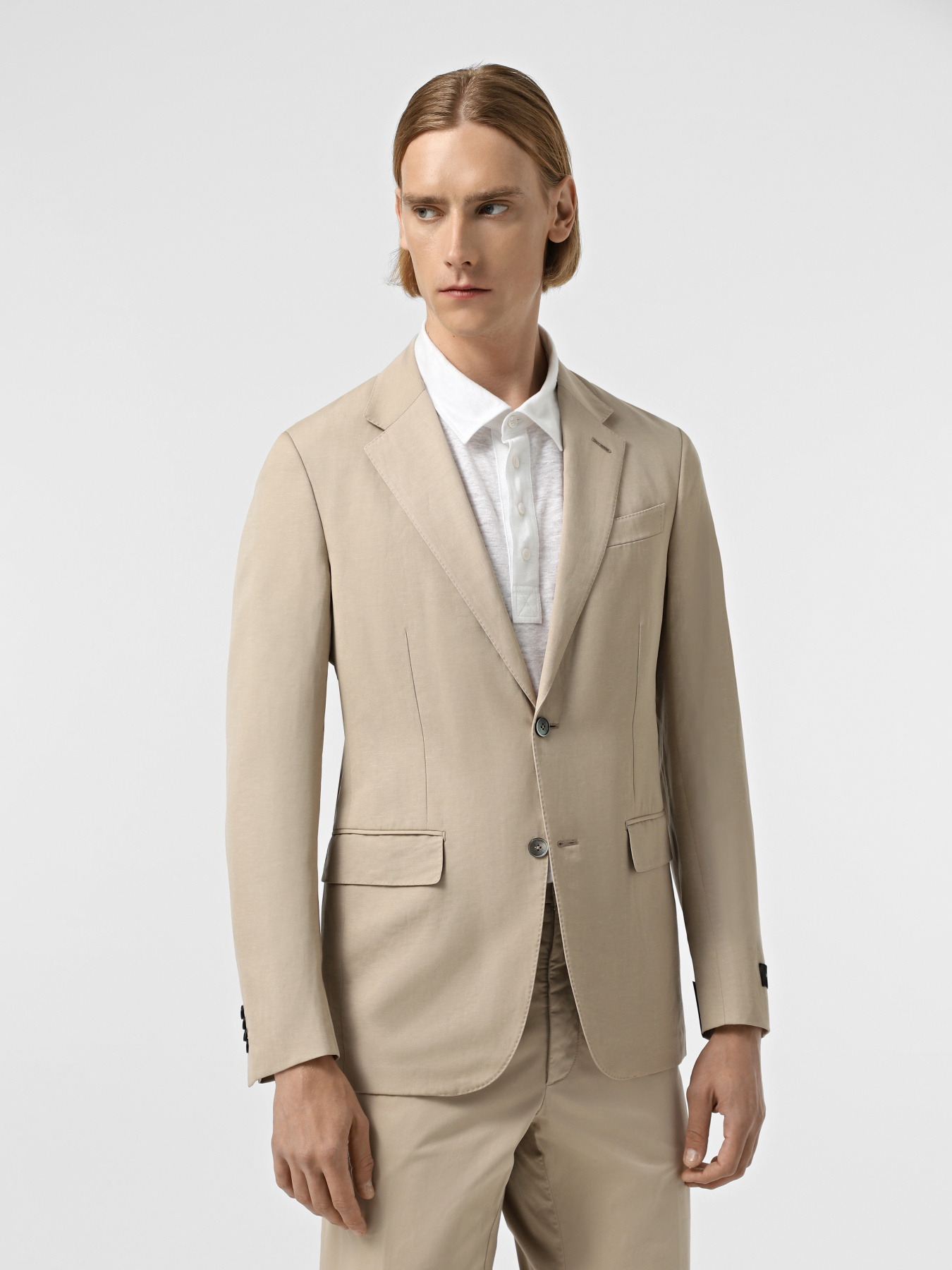 Піджак Zegna модель JC315401_Бежевий Фото