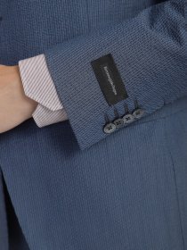 Деловой костюм Zegna модель ST8531_Синій Фото