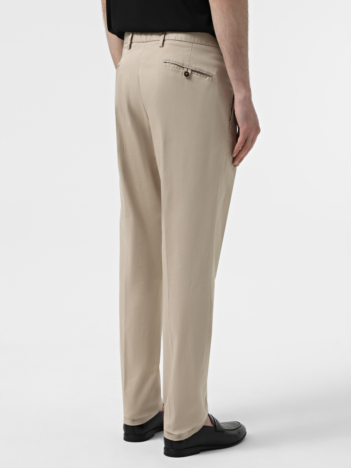 Класичні штани Zegna модель TR308254_Бежевий Фото