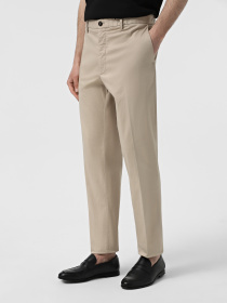 Класичні штани Zegna модель TR308254_Бежевий Фото