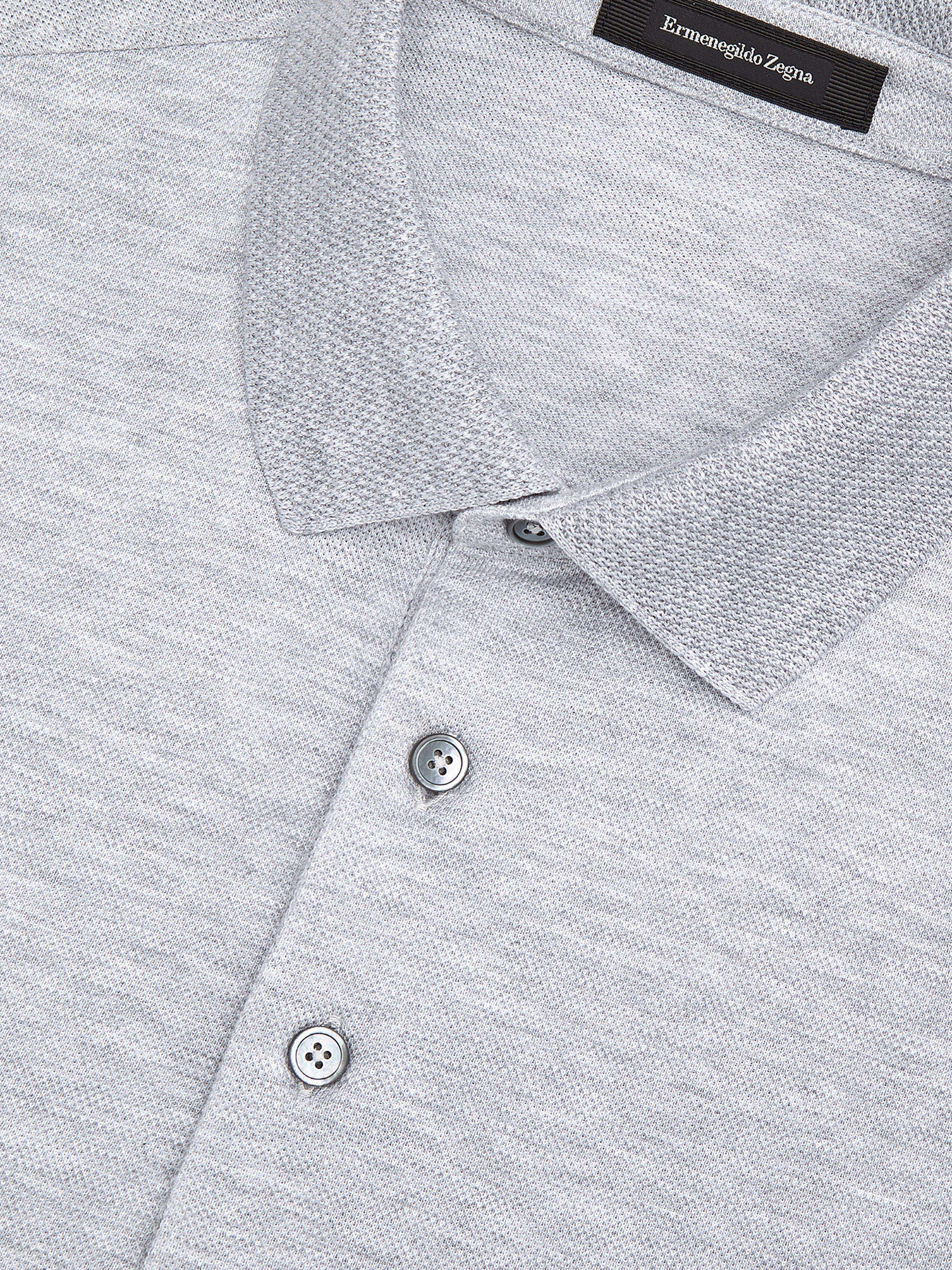 Поло Zegna модель KN310346_Сірий Фото