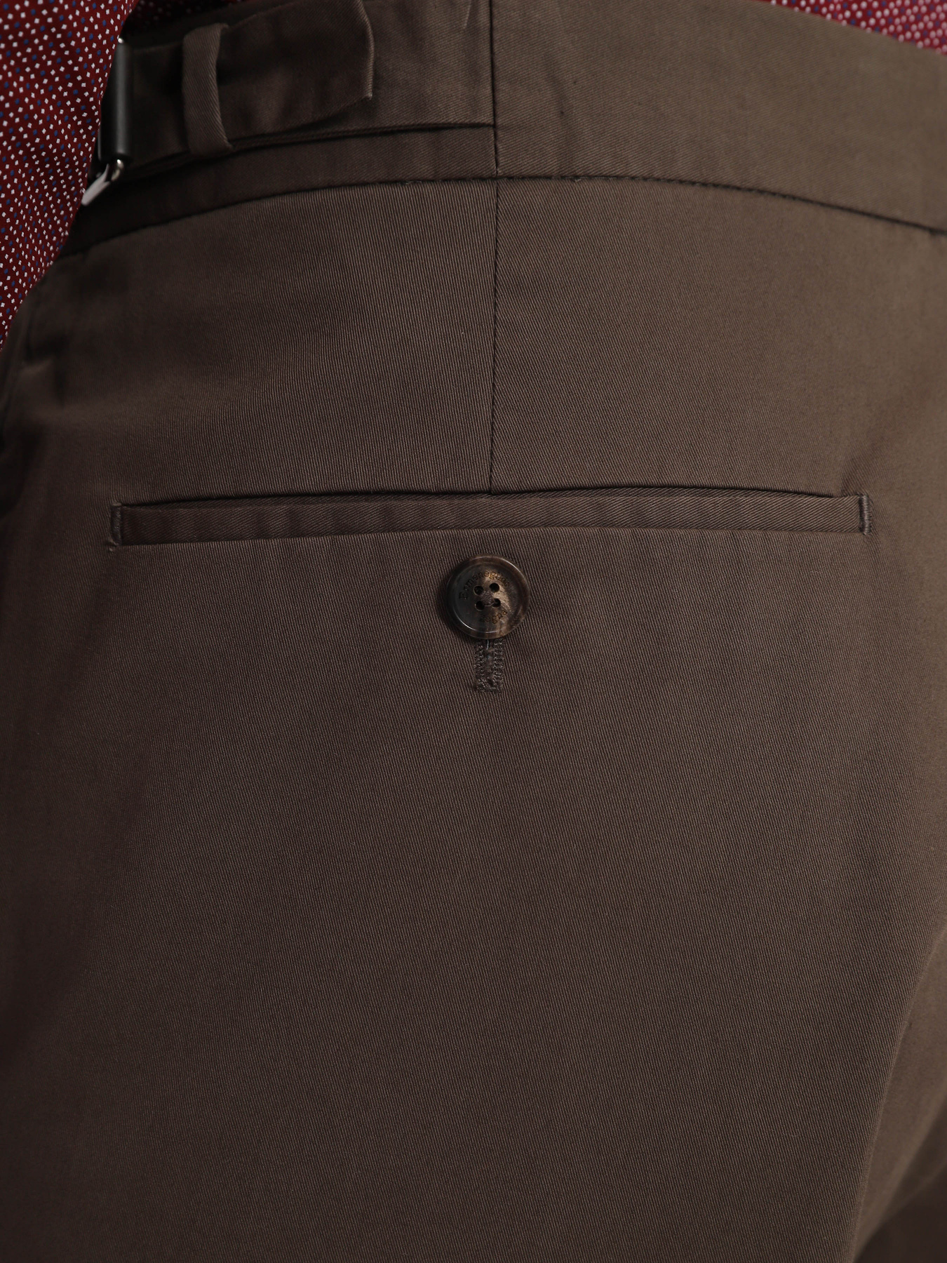 Классические штаны Zegna модель TR308293_Коричневий Фото