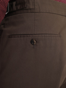 Классические штаны Zegna модель TR308293_Коричневий Фото