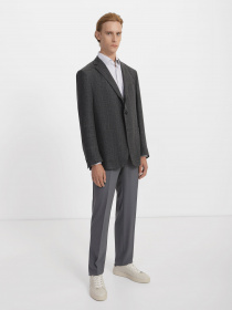 Брюки классические Zegna модель TR308385_Сірий Фото