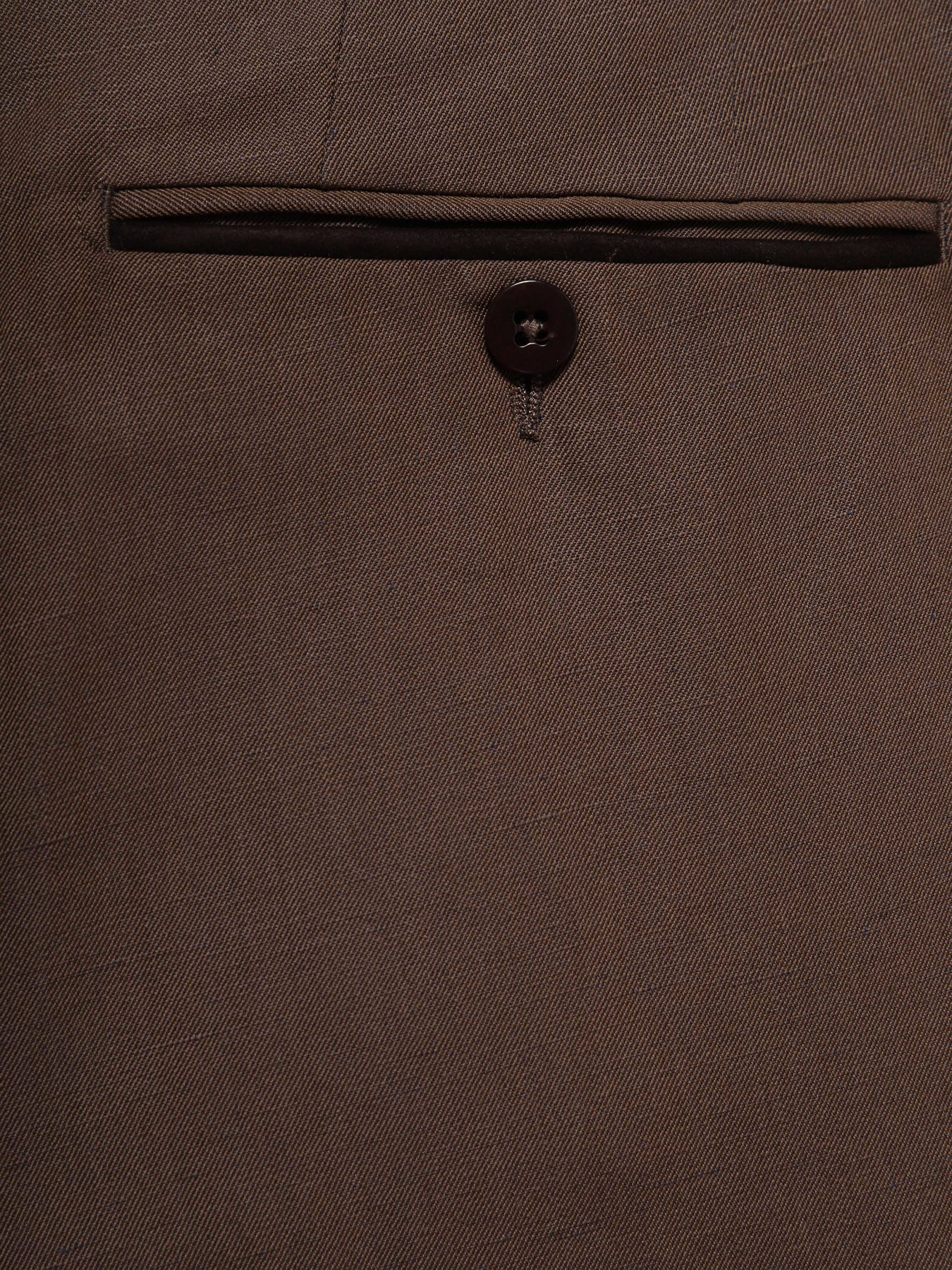 Класичні штани Zegna модель TR308527_Коричневий Фото