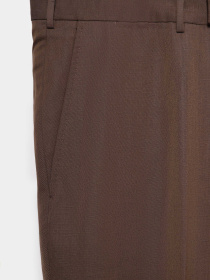 Класичні штани Zegna модель TR308527_Коричневий Фото