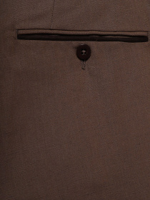 Класичні штани Zegna модель TR308527_Коричневий Фото