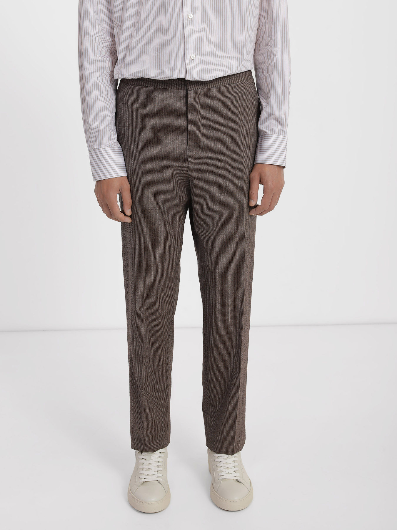 Классические штаны Zegna модель TR308899_Синій Фото