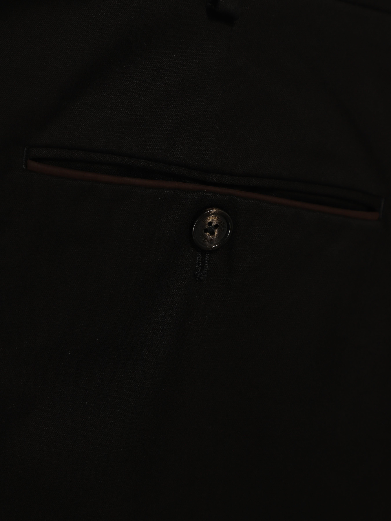 Классические штаны Zegna модель TR309525_Чорний Фото