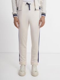 Джоггеры Zegna модель TR310358_Бежевий Джоггеры Zegna модель TR310358_Бежевий Фото