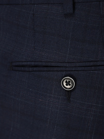 Брюки классические Zegna модель TR310422_Синій Фото