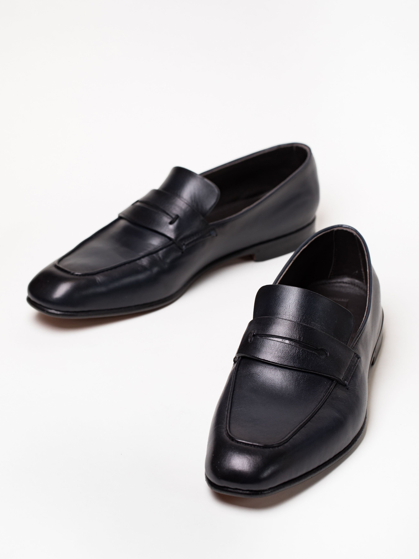 Лоферы Zegna модель FT308858_Синій Фото